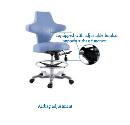 Hot Sale Adjustable Medical Stool Ultrasound Doctor Chair Nursing Stool Dental Chair for Hospitals and Clinics