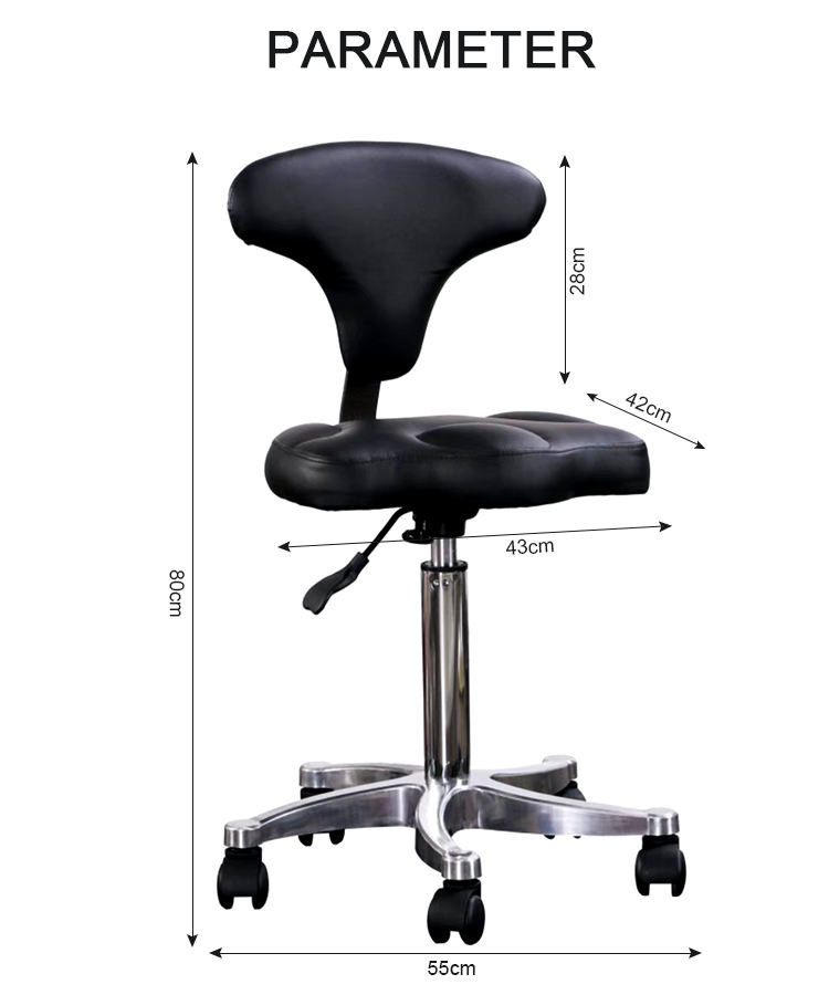 Cheap price Adjustable Ultrasound Doctor Chair Medical Stool Nursing Stool Dental Chair for Hospitals and Clinics