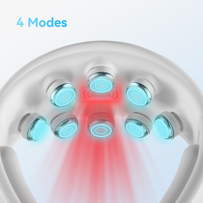 Customize Rechargeable EMS Wellness Health Care Equipment Shiatsu Neck and Back Massager