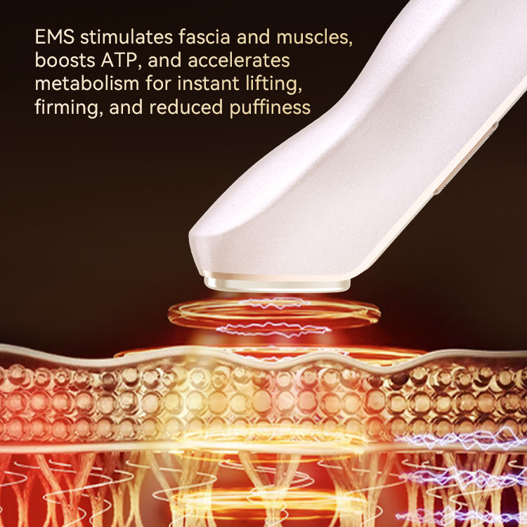 Rechargeable Handheld Facial Beauty Device Home Use Skin Tightening Brightening for Face and Neck