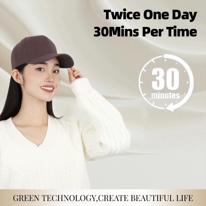 New Arrivals Red Light Therapy Hat with LED Light for Hair Growth and Head Scalp Treatment