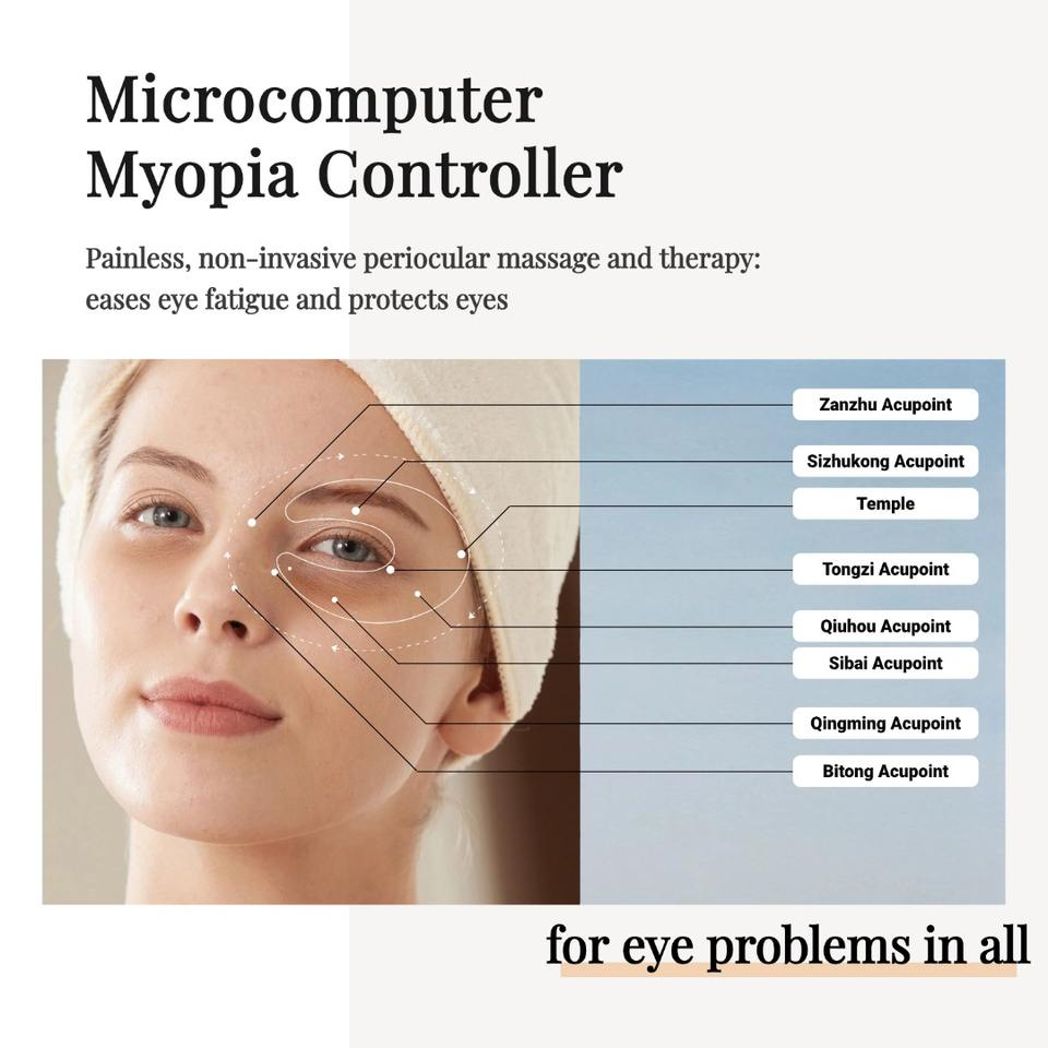 Eye Physical Therapy Devices for Kids-Rehabilitation Health Care Product ABS Material Type-C USB 1000mAh Battery Timing Control