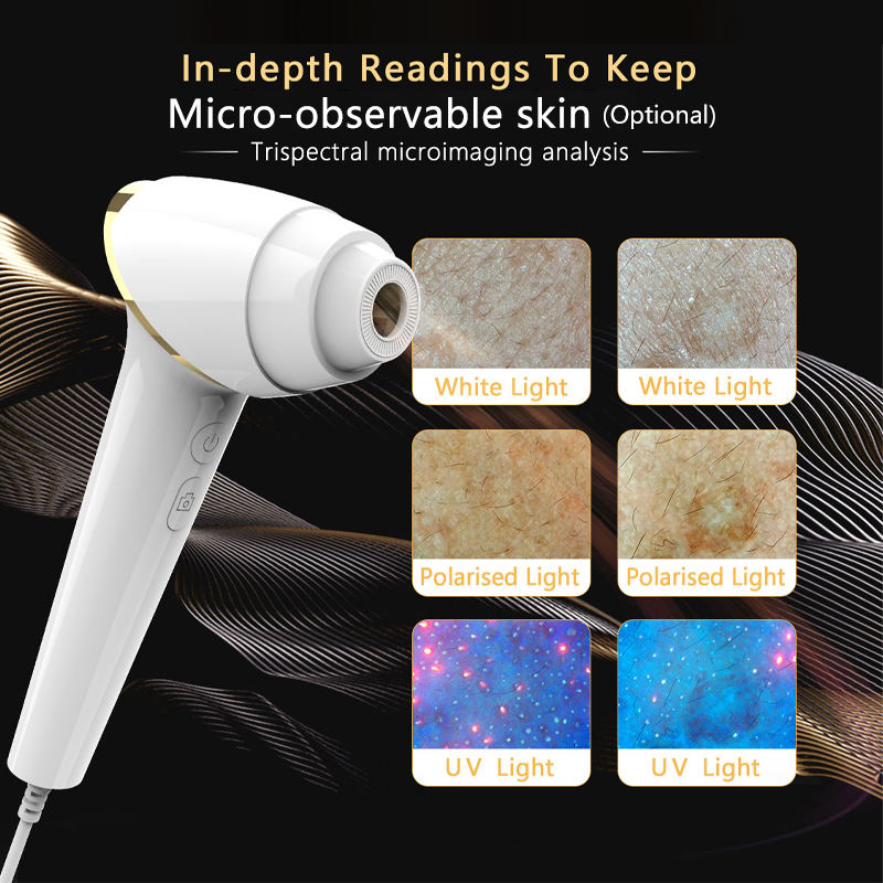 Advanced AI Skin Analyzer Machine Data Diagnose Pore Manage Skin Testing Machine beauty salon device