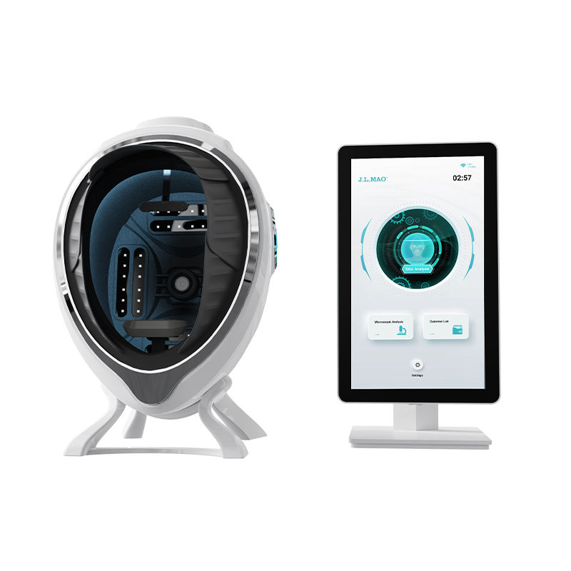 Advanced AI Skin Analyzer Machine Data Diagnose Pore Manage Skin Testing Machine beauty salon device