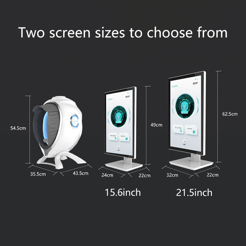 Newest AI Skin Analyzer Machine 10 Spectrum Facial Analyzer Machine For Facial scanning and acne detection