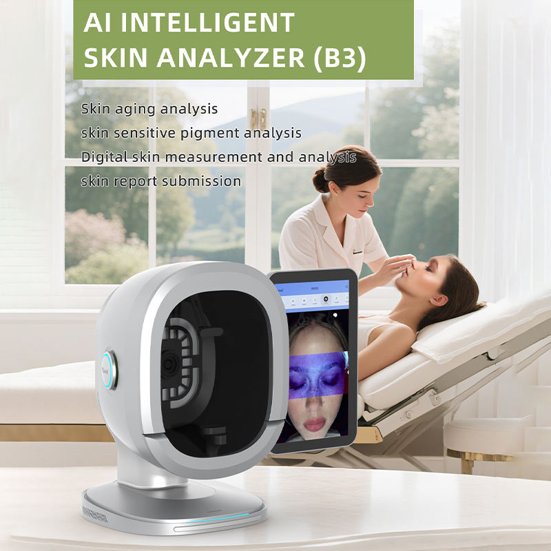 Factory Price AI Magic 3D Mirror Face Analysis System B3 Analyzer Scanner for Beauty Salon Use