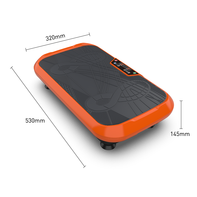 HSM Factory Remote Control Exercise Equipment for Home Workout Use Electromagnetic Vibration Platform with Elastic Rope