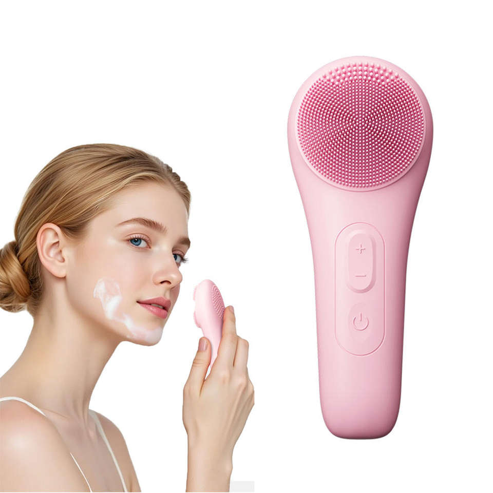 SHOmfrs Wholesale Waterproof Face Scrub Massage Beauty Equipment Electronic Facial Cleansing Brush
