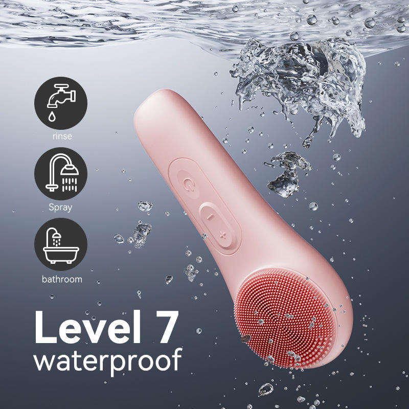 SHOmfrs Wholesale Waterproof Face Scrub Massage Beauty Equipment Electronic Facial Cleansing Brush