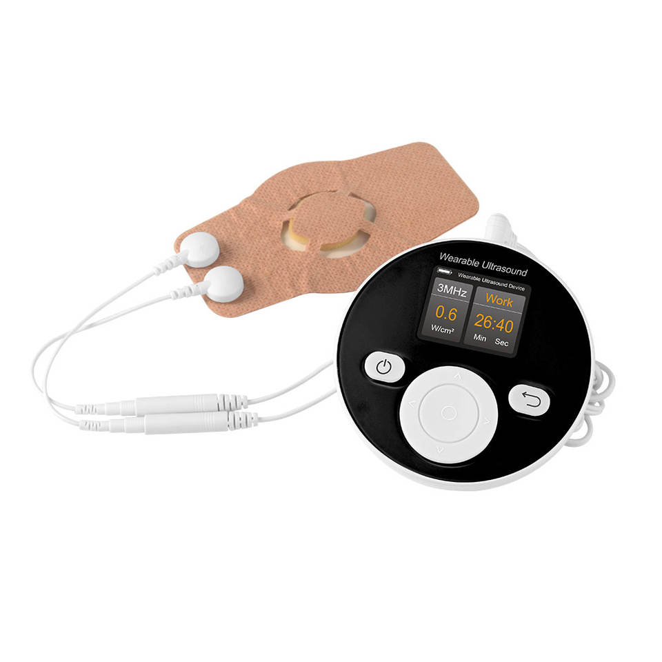 KM300 Konmed Home Use Ultrasound Therapy Unit for Pain Relief Muscle Spasms Joint Contractures Wearable Therapeutic Ultrasound
