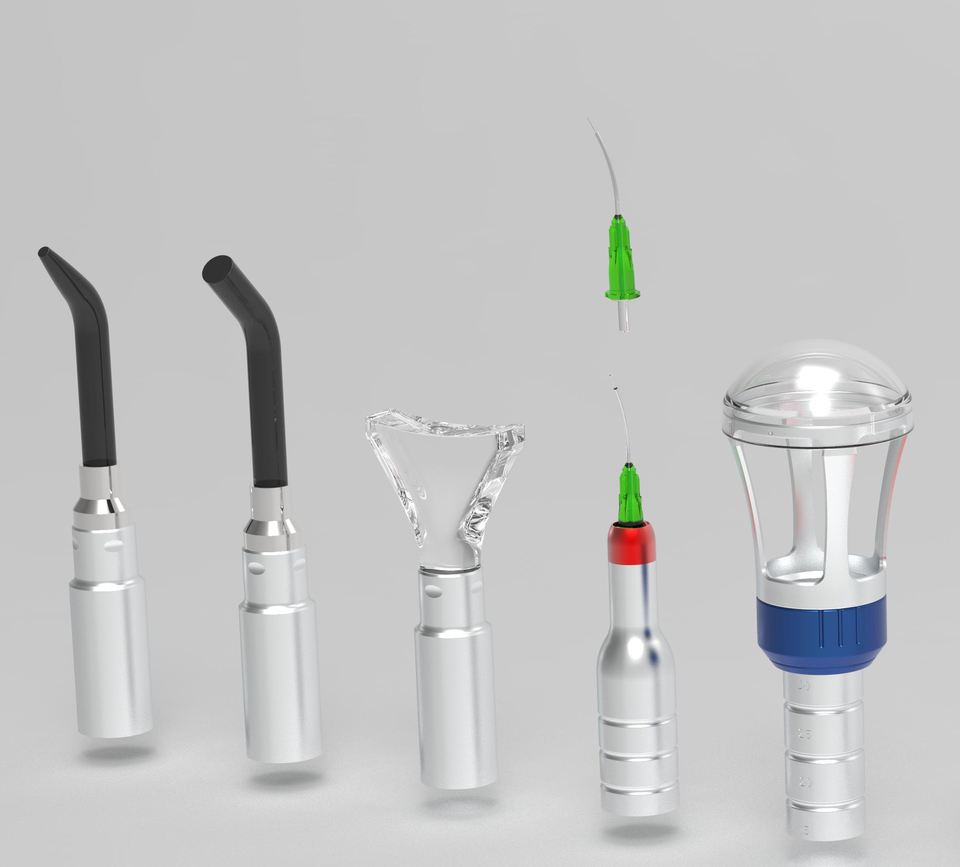 Portable Diode Dental Laser Machine 450nm 650nm 980nm for Oral Soft Tissue Surgery