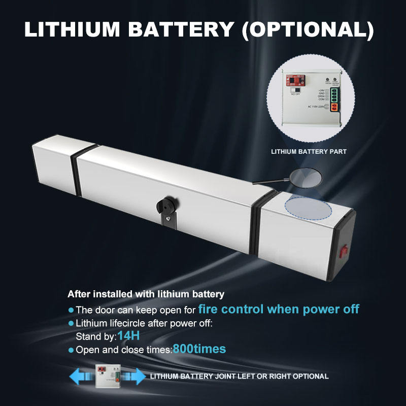 Turtech&Doortec SW100 SLIM Convenient Modern Home Intelligent Automatic Swing Door