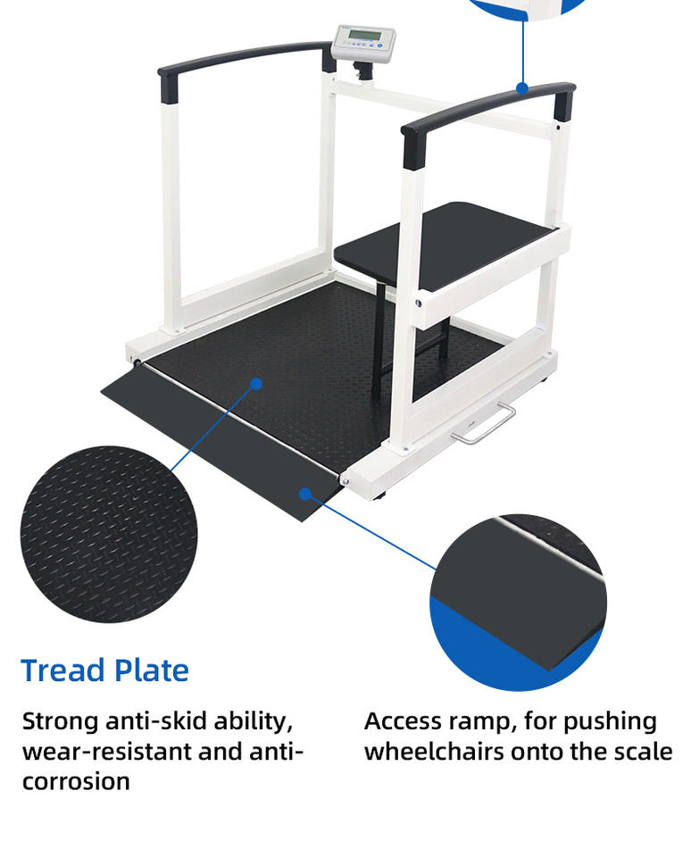 Medical Wheelchair Scale Hospital Dialysis Rehabilitation Room Weight Scale medical Wheelchair Scale