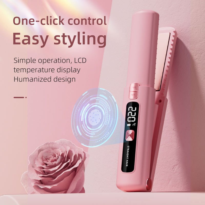 Phenitech New Wireless Straightening Comb with Straight & Curl Functions