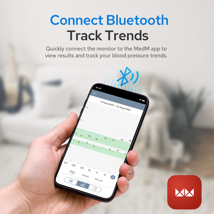 TRANSTEK Touch Screen Vertical LCD Display Smart BP Machine Sphygmomanometer Blood Pressure Monitor Arm Type Type Tensiometers