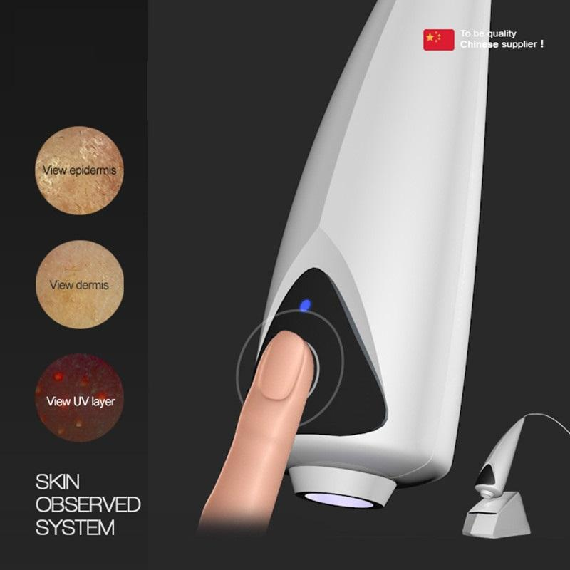 Professional Wireless Digital Video Dermatoscope Y-Rising YR-CS01 5MP 50x Magnification ABS Material Skin Analysis Beauty Care