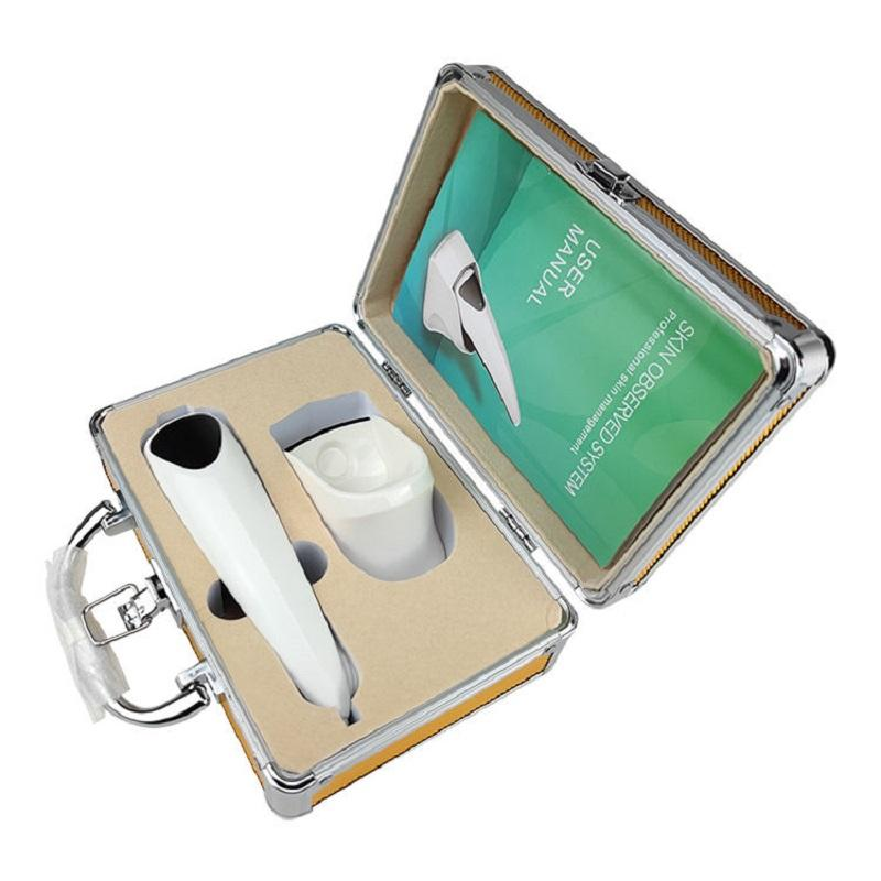 Household Intelligent Skin Detector 4K Epidermis/Dermis Elasticity Assessment Acne Detection Texture Analysis HD Image Report