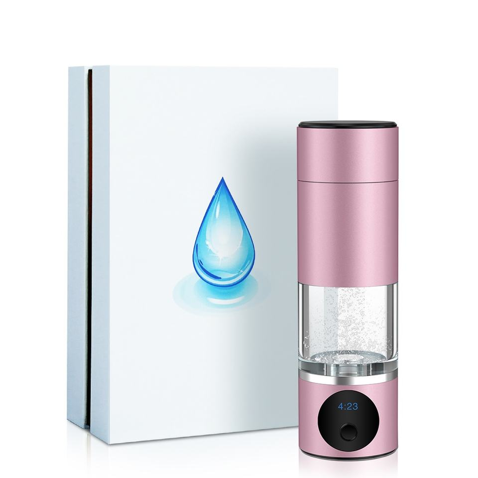 Hydrogen Rich Water Drinking Cup Hydrogen Production Machine Waterproof Rechargeable High Content 5000ppb