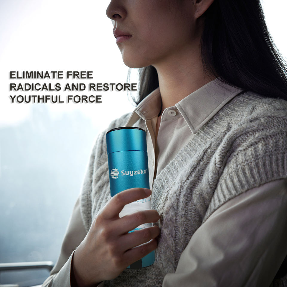 Hydrogen Rich Water Drinking Cup Hydrogen Production Machine Waterproof Rechargeable High Content 5000ppb