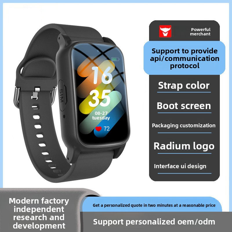 Hot Cross-border Dedicated to Smart SIM Watches GPS Positioning Watches Custom Packaging LOGO Docking API to Provide Cooperation