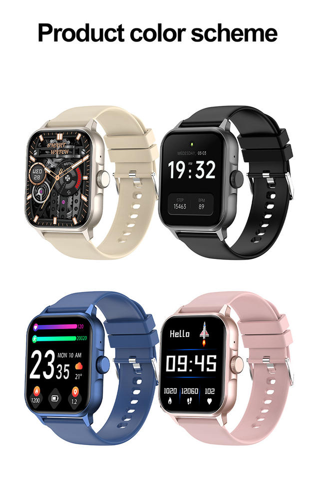 Factory Best Selling ZW36A Smart Watch Bluetooth Call Voice Assistant Information Push Heart Rate Sleep Sports Watch