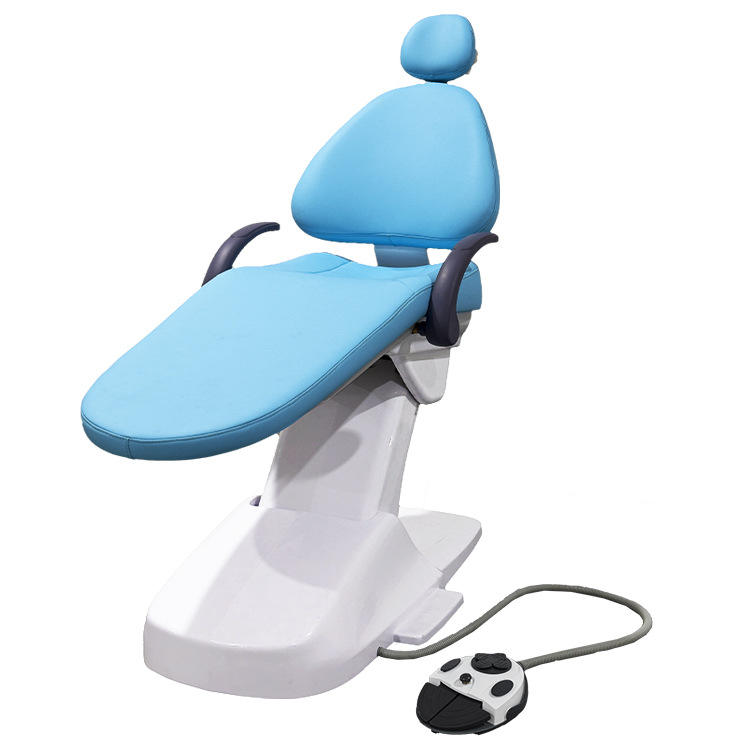 Ultra-Fine Leather Multi-Functional Dental Chair with Adjustable Electric Lift Bed-Chair Dual-Purpose for Dental Clinics