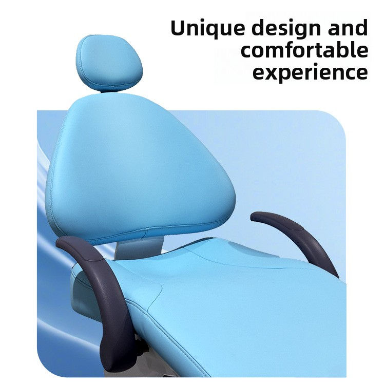 Ultra-Fine Leather Multi-Functional Dental Chair with Adjustable Electric Lift Bed-Chair Dual-Purpose for Dental Clinics