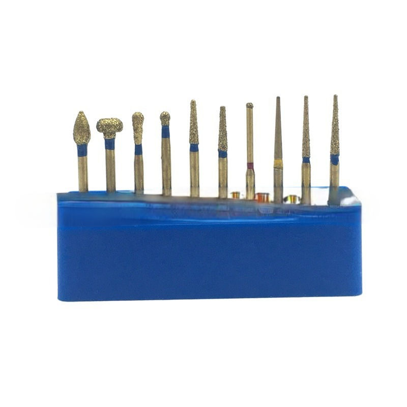 Factory Direct Class I High-Speed Dental Drill Suit Gold Car Needle Emery Grinding Head Tooth Preparation Mobile Access