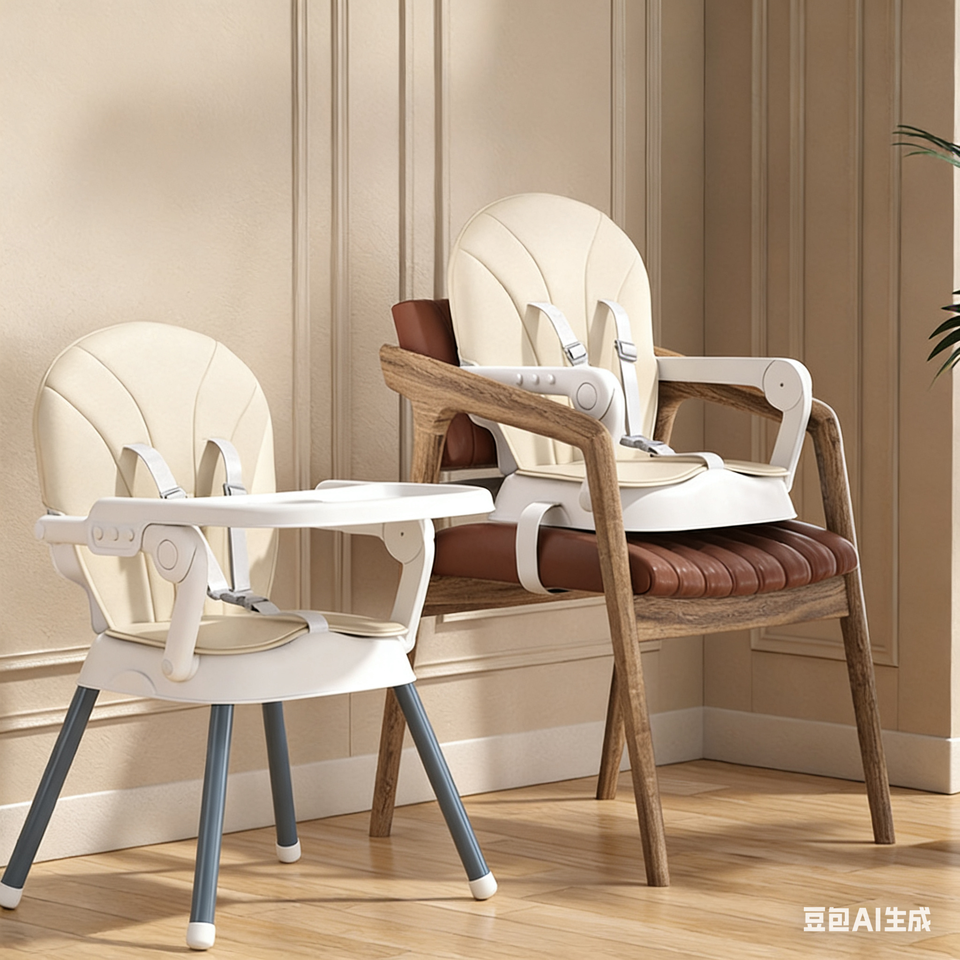 Multi-functional Dining Chair for Baby High Chair with Portable Table Portable Dining Chair for Infant Feeding