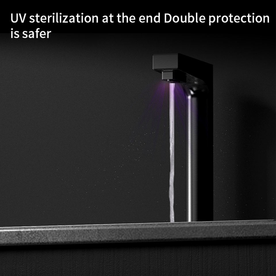 OLANSI W10 Boiling Hot and Cold Water Faucet Drinking Desktop Water Dispenser RO Automatic Under Sink Water Dispenser