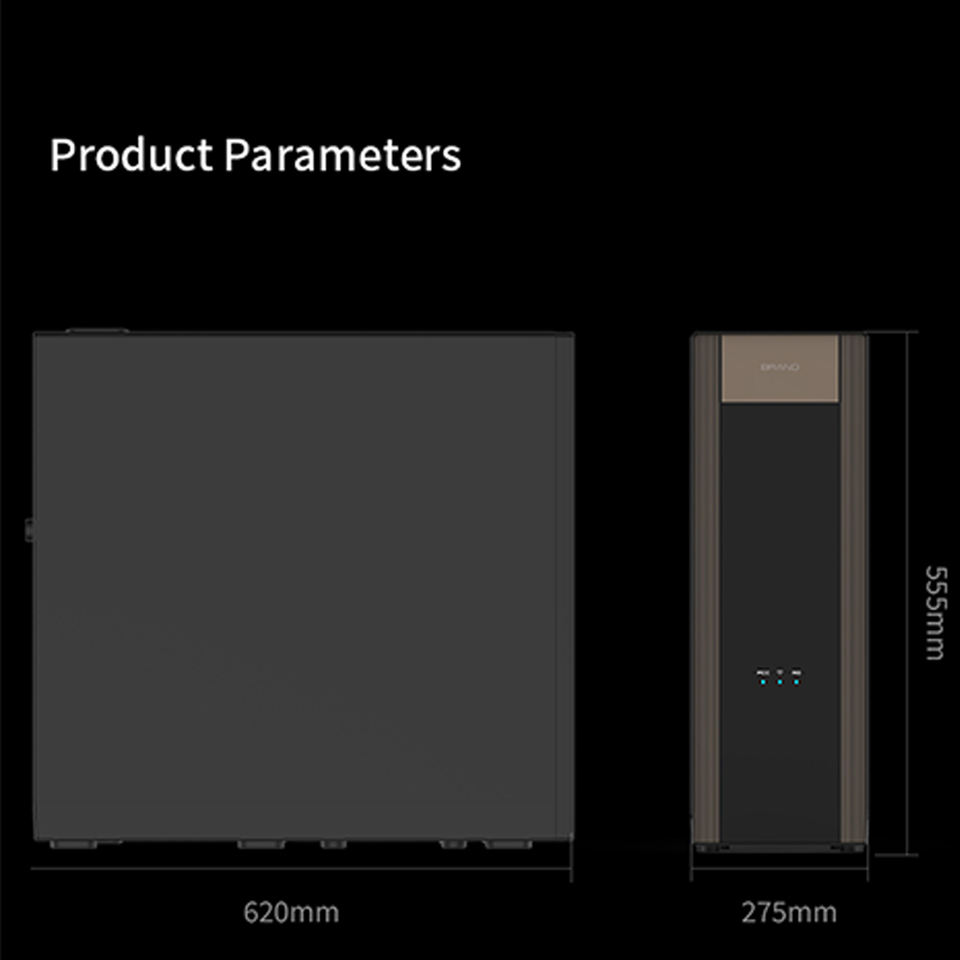OLANSI W10 Boiling Hot and Cold Water Faucet Drinking Desktop Water Dispenser RO Automatic Under Sink Water Dispenser