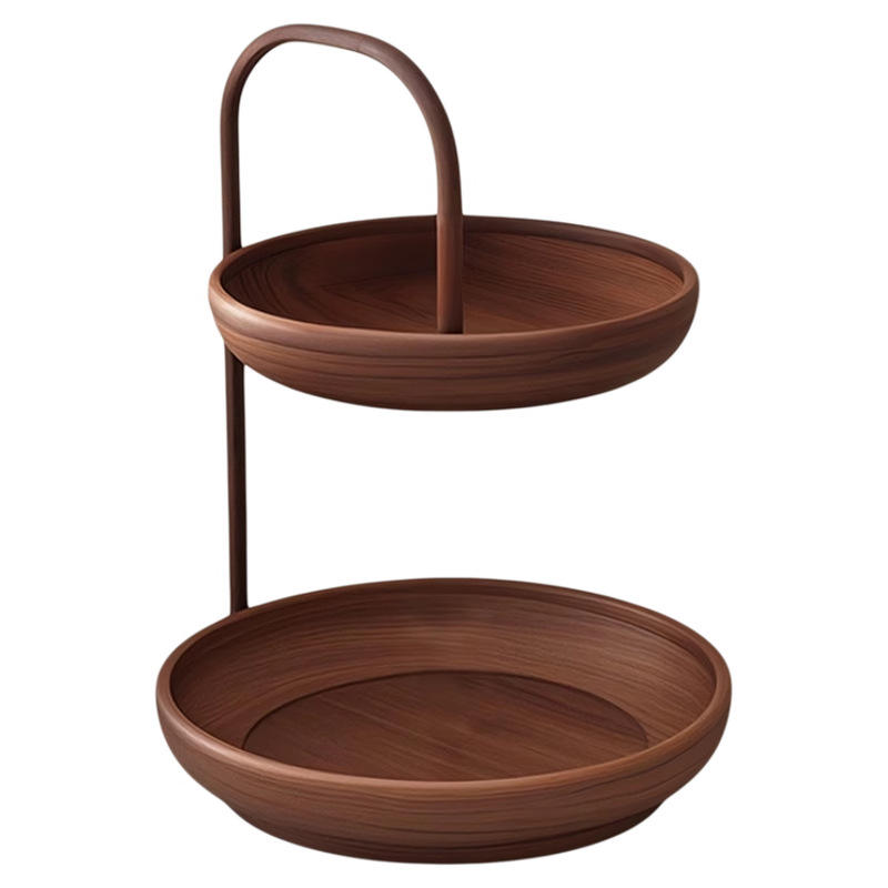 Kitchen Countertop Vegetable Storage Rack Multi-layer Fruit Basket Organizer Space Saving Shelves Metal Storage Basket for Home