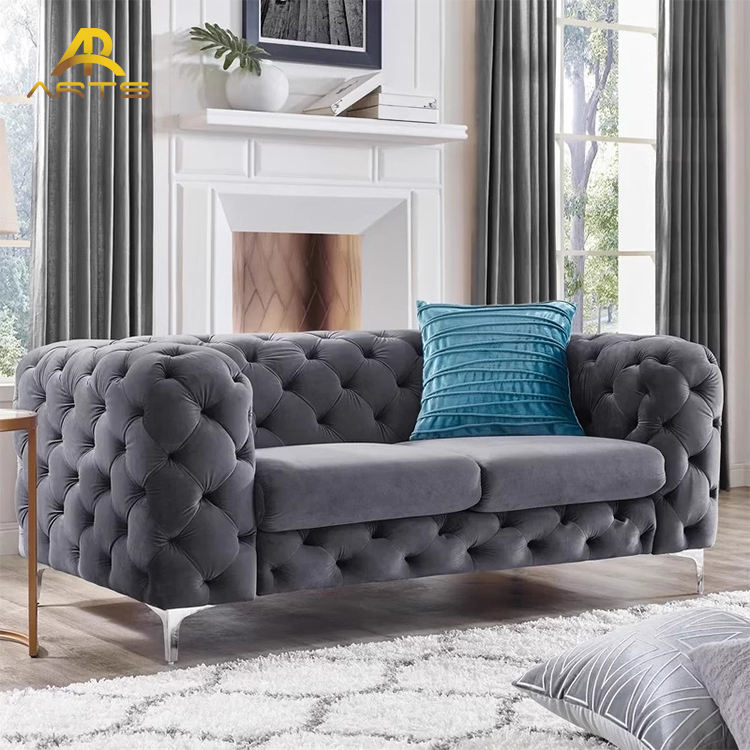 New Design Furniture Living Room Sectional Sofas Customize Fabric Modular Modern Sofa Fabric Set Furniture for Villas Sofa