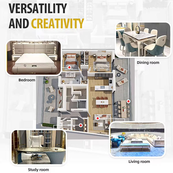 New Design Furniture Living Room Sectional Sofas Customize Fabric Modular Modern Sofa Fabric Set Furniture for Villas Sofa