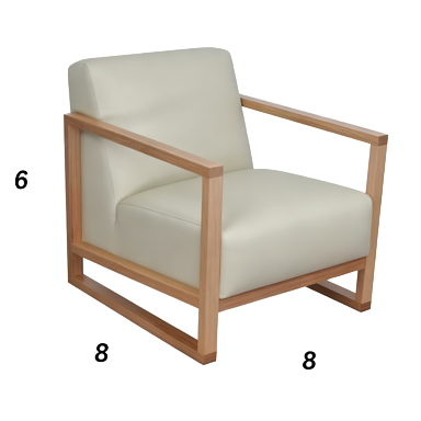 Modern Wood Teak Lounge Chair Sectional Sofa Set EURA Brand Customized Color Cushions for Outdoor Use Gardens Hotels Parks