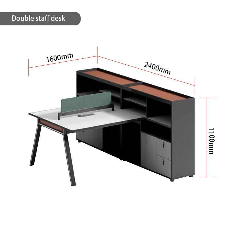 Liyu Modern L-Shape Office Desk Multiplayer Modular Work Station Furniture Partition Stylish Modular Office Furniture