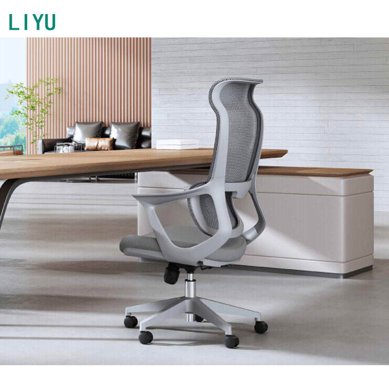 Liyu Furniture Factory Direct Executive Swivel Chair Hot Sale Office Mesh Chair Contemporary Design