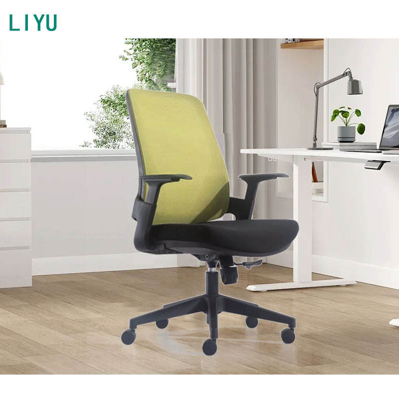 Liyu Factory Wholesale Contemporary Design Ergonomic Softpad Office Chair with Staff Mesh Room Smart Office Chair