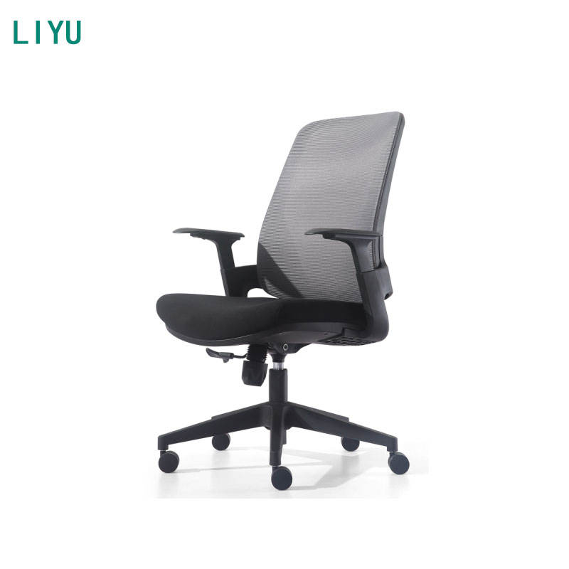 Liyu Factory Wholesale Contemporary Design Ergonomic Softpad Office Chair with Staff Mesh Room Smart Office Chair