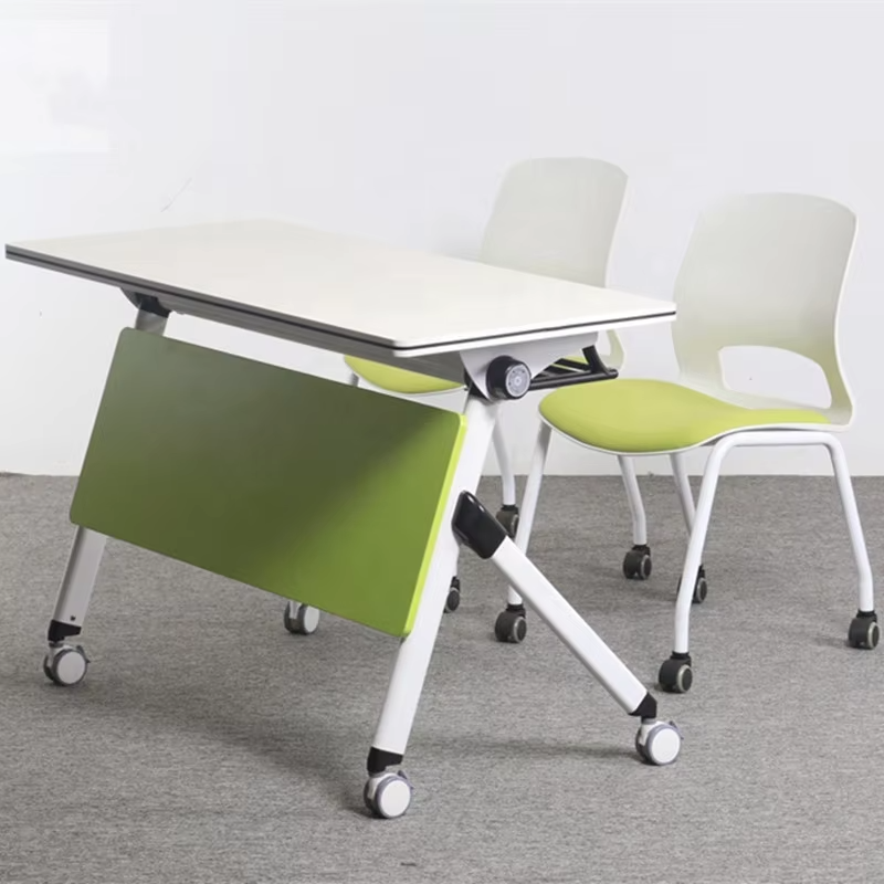 Liyu Office or School Furniture Training Rooom Modular Meeting Conference Table and Chair Set Foldable
