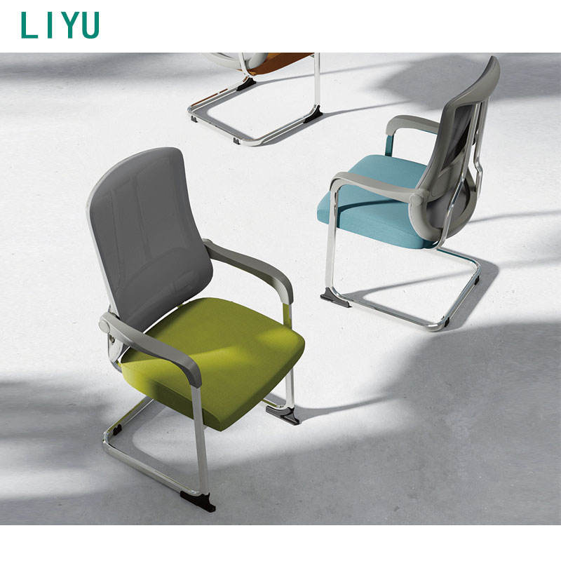 Liyu Furniture Ergonomic Modern Mesh Executive Chair Height Adjustable Revolving Office Lift Chair with Swivel Feature Fabric