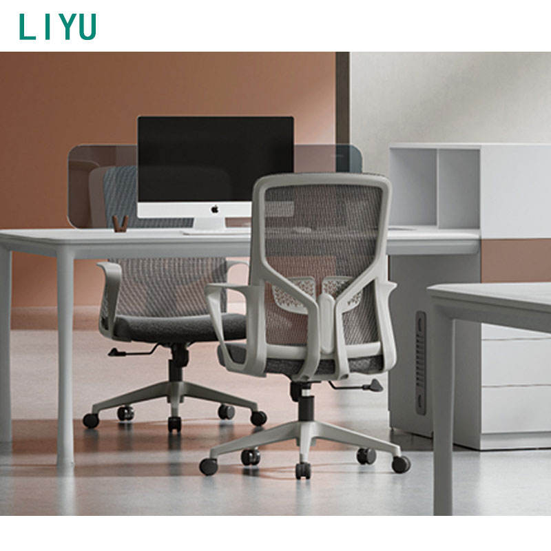 Liyu Furniture Cheap Mesh Swivel Revolving Guest Chaises De Bureau Sillas Para Oficina Manager Office Chair for Office/chair