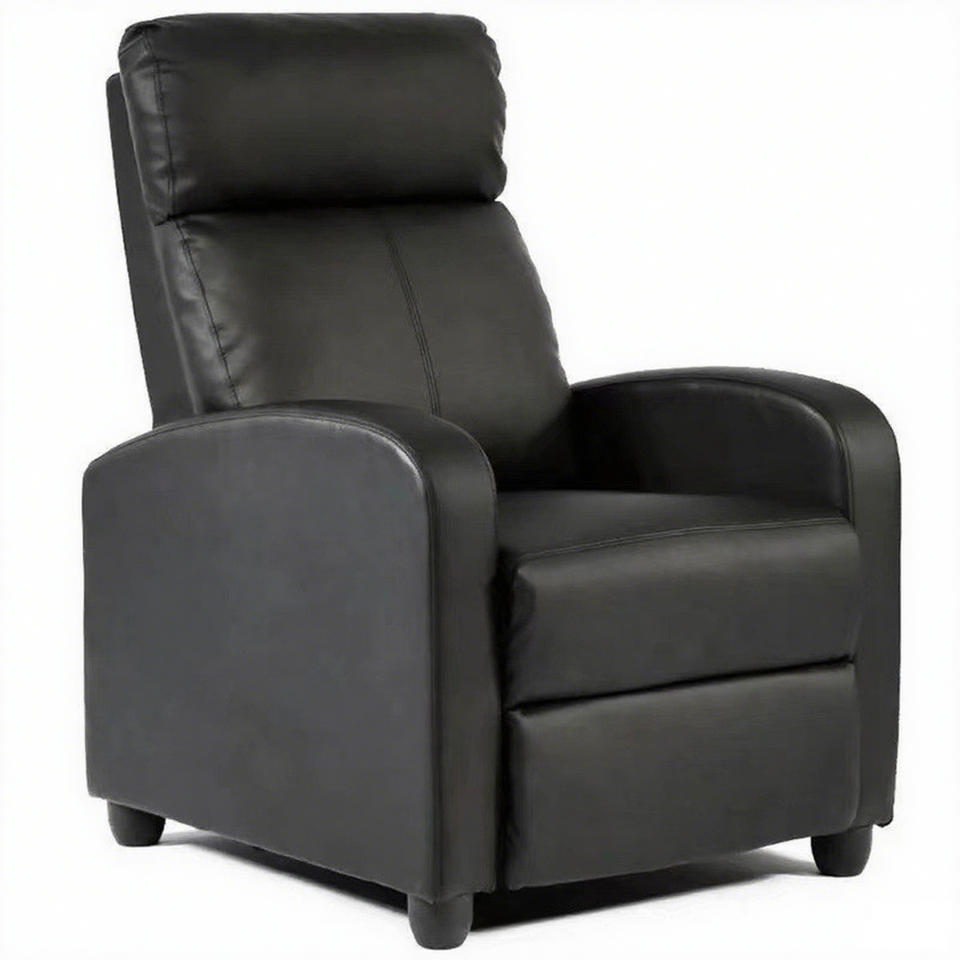 Modern Extendable Reclining Massage Sofa Set Electric & Manual Genuine Synthetic Recliner with Metal Frame Optional Color