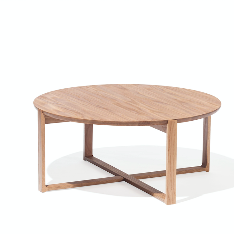 Most Popular Easy Assemble Bent Gold Black Marble Stone Teak Wood Modern Round End Table Nesting Coffee Table