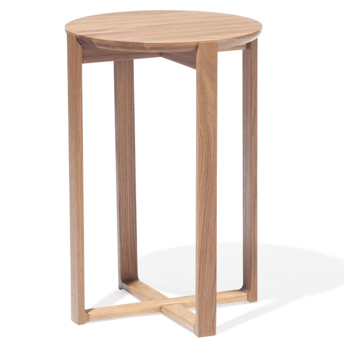 Most Popular Easy Assemble Bent Gold Black Marble Stone Teak Wood Modern Round End Table Nesting Coffee Table