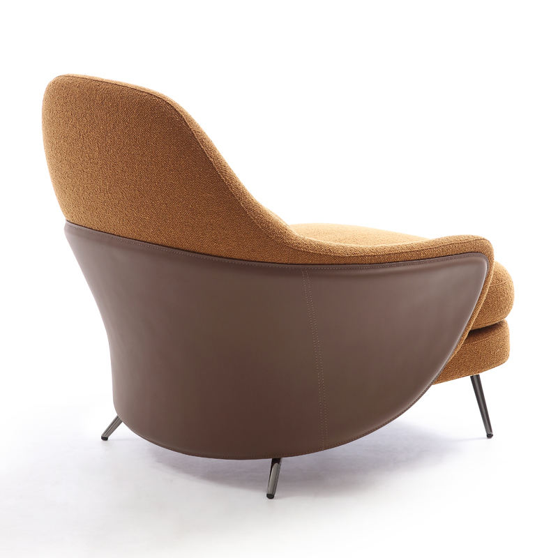 Contemporary Fabric Lounge Leisure Chair High-Density Sponge New Style for Home Office Living Room Home Furniture for Sale