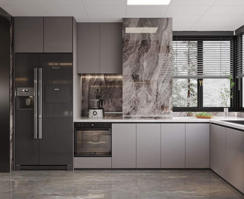 Custom Modern Plywood Kitchen Cabinets Contemporary Design Melamine Kitchen Storage Cabinet