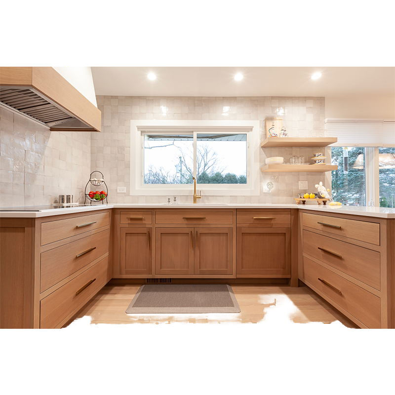 Modern Italian Cucina Complete Plywood Pantry Cupboard 3D Kitchen Cabinets with Pvc Door