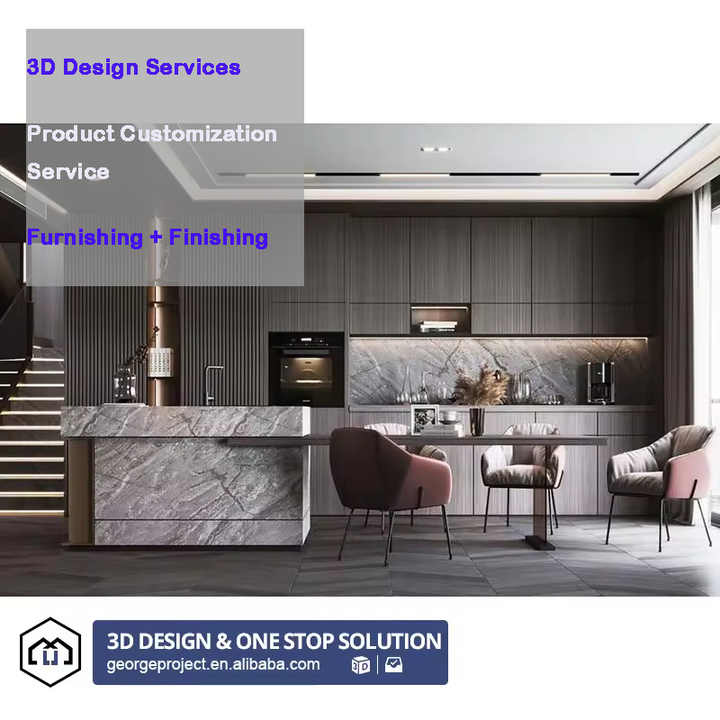 UK Apartment Project Kitchen Pantry Storage Cabinet Modern Home Cupboard Kitchen Cabinet