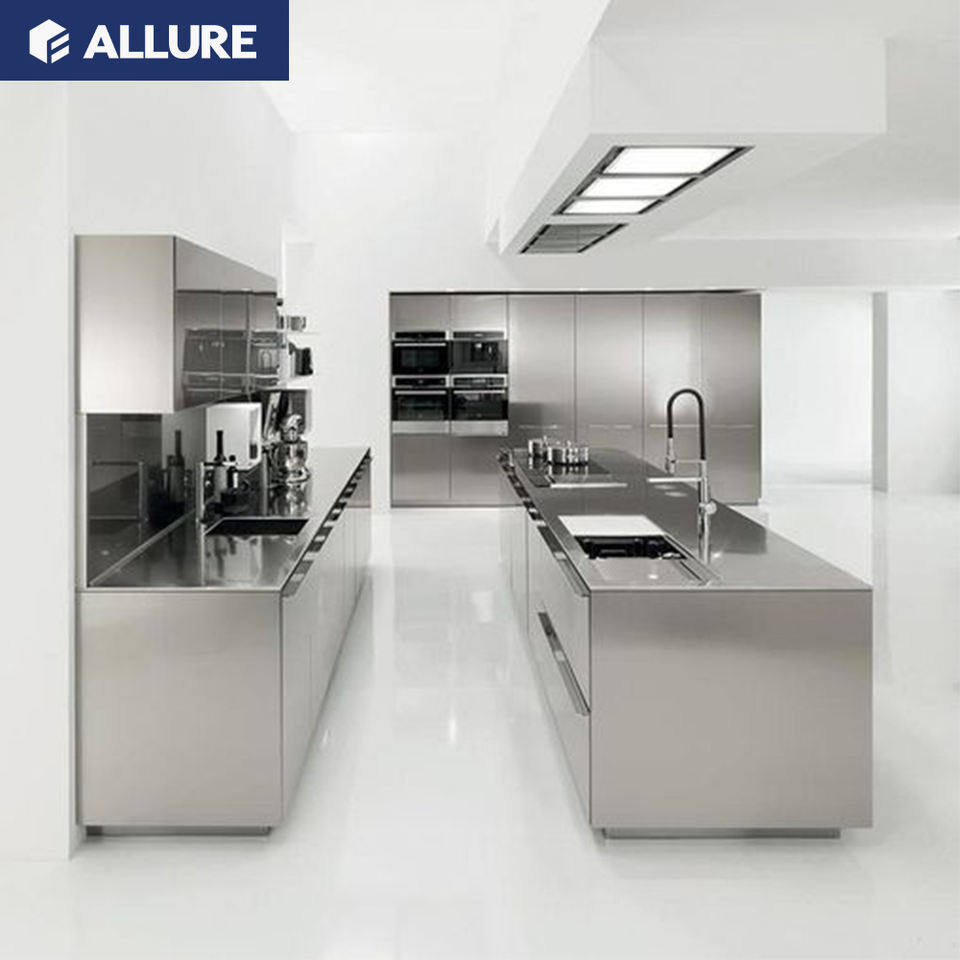 Allure Cuisine Prefab Luxury Modular Cabinetry Kitchens Furniture Modern Kitchen Designs Outdoor Bbq Kitchen Cabinets Island